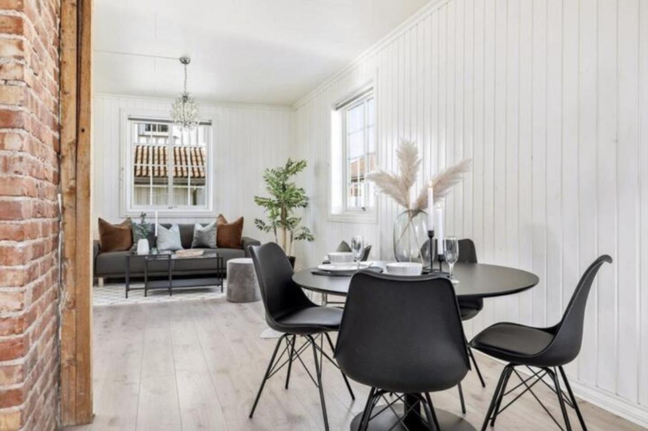 Appartement Lys Og Sentral Leilighet Med Terrasse Og Hage à Lillehammer Extérieur photo